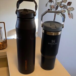Stanley Black and Gray Insulated Bottles
